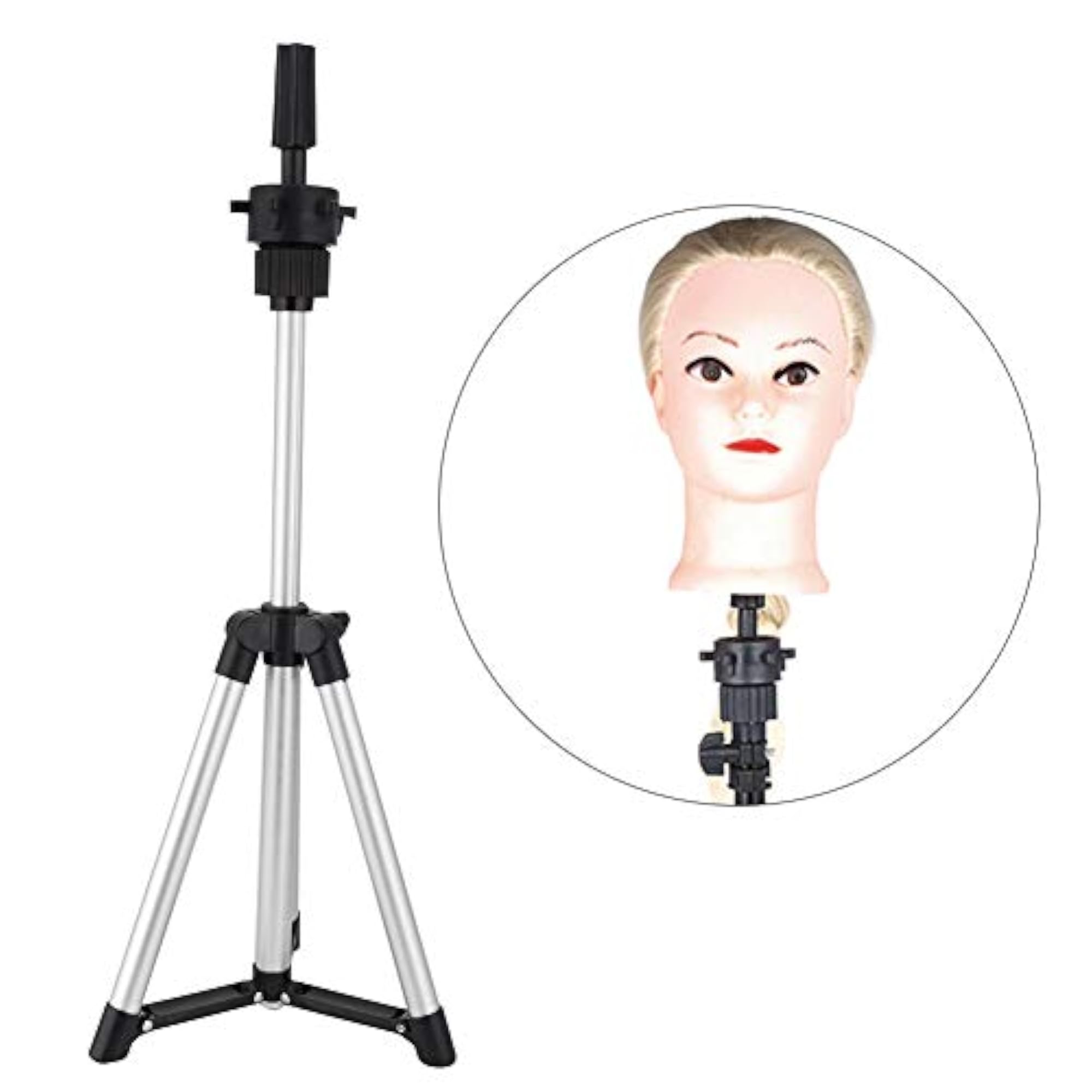 Adjustable Mannequin Head Mould Holder for Wigs