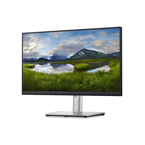 Image of Dell P2222H 21.5 inch FHD 1080p Monitor, Black, 1920 x 1080, IPS, 5ms, 250 Nit, 60Hz, HDMI, DisplayPort, VGA, 4 USB Ports, Anti-Glare Screen