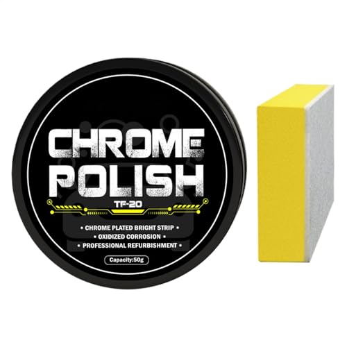 Metal Cleaner and Polish | Car Emblem Metal Cleaner Polishing Compound,Car Chrome Plate Retreading Agent, Headlight Restoration Rust Remover for Trucks, SUVs, RVs