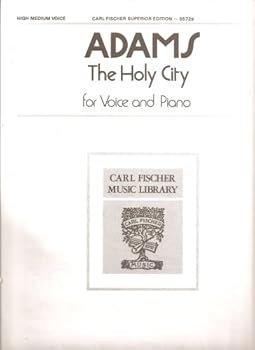 The Holy City for Voice and Piano (High Medium Voice) (Carl Fischer Superior Edition, S5729 / 29054-6)