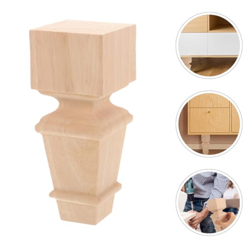 Patas de madera para muebles de desmontaje conveniente y soporte robusto 7