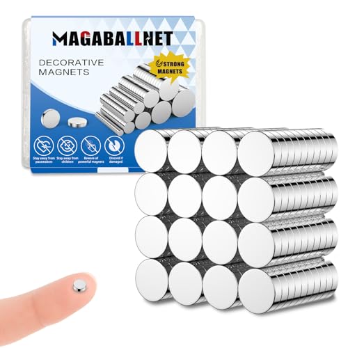 MAGABALLNET 100 pcs calamite potenti, magneti neodimio 5 * 2mm,