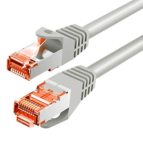 Image of Storite Uport 1.5 Meter Premium Series Cat 6 Ethernet High Speed Gigabit Internet Network RJ45 LAN Patch Cable (Grey) -3 Pack