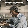 Jabra Evolve3 75 On-Ear Wireless Bluetooth Headset with Microphone for Work, USB-C, AI Voice Call Technology, Advanced Active Noise Cancellation, 22-Hour Battery, Microsoft Teams Certified, Black #5