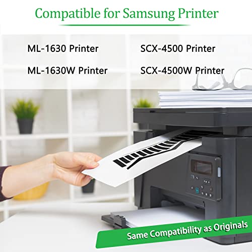 Revitalize Your Lifestyle greencycle 1 Pack ML-D1630A Toner Cartridge High Yield Compatible for Samsung ML1630 ML-1630 ML-1630W SCX-4500 SCX-4500W Series Printer - Image 3