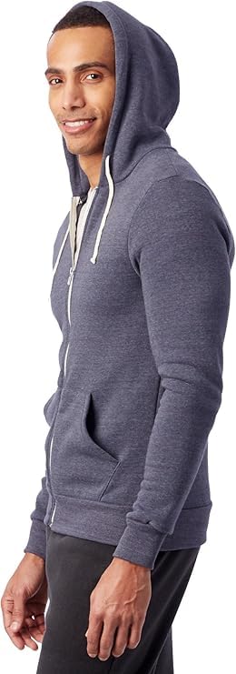 Image of Alternative All Gender Adult's Rocky Eco-Fleece Zip Hoodie