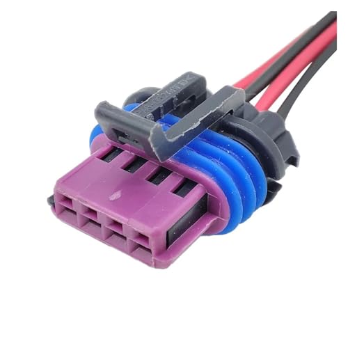 Conector automotriz de 4 pines 15410728 cableado hembra 4 vías para sensores y faros auxiliares