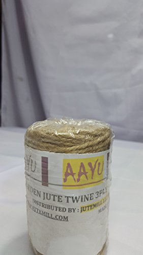 Koch Industries 5480303 Jute 3 Ply Light Twine, 200-Feet, Natural