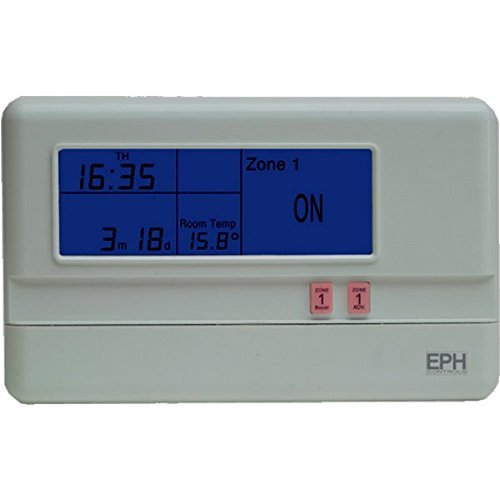 EPH R17 Central Heating 1 Channel Time Switch 7 Day, 5/2 Day, 24 Hour - White