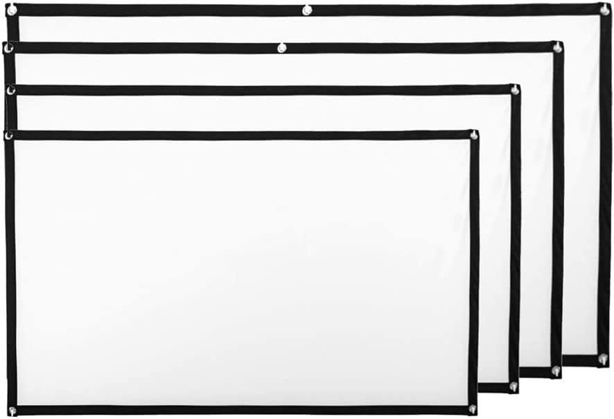 Pantalla de proyección portátil TBLOTYD 84 pulgadas miniatura 6