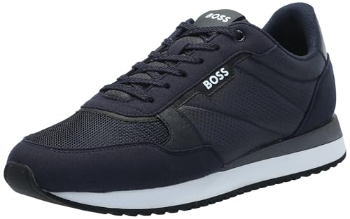 Image of BOSS Men's Kai Retro Low Profile Sneakers