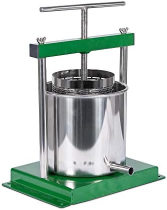 4.3 Liter (1.25 Gallon) Cider, Wine, Grape, Apple Press, For Apple Cider, Wine and Cider Making, Choose Size by Montimax