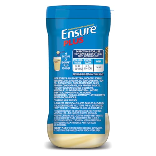 Ensure Plus Powder - 400g (Vanilla), Lecithin