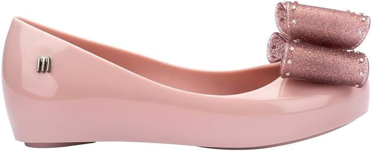 mini melissa Ultragirl Classic Bow Ballet Flats for Kids