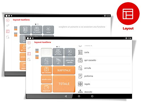 REGISTRATO5RE DI CASSA TELEMATICO TOUCH SCREEN WALLE 8T compreso di software per qualsiasi attività commericiale e assistenza!