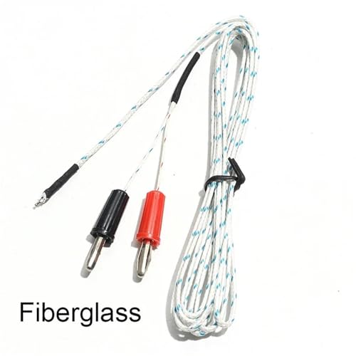 Termopar tipo K universal con cable de PTFE de 2M para lecturas estables en multímetros 4