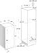 Gorenje FNCI508D61WFE Einbaugefrierschrank / 56er Nische/EEK D/ 91 Liter/ 33 dB/NoFrost/AdaptTech/Europä... Qualität/ConvertTotal/Conne... 54×87,5 ×54,5 cm/Weiß
