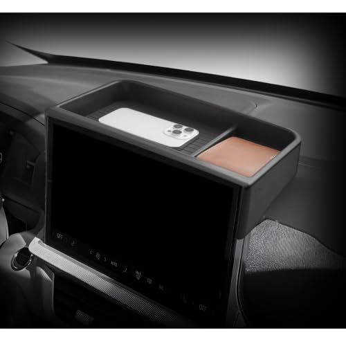 Image of LUWU for 2026 Explorer Center Console Organizer Accessories | for 2025 2026 Ford Explorer Behind Screen Organizer Armrest Storage Box Armrest Console Storage Box Insert Tray Coin Container 4-Pack