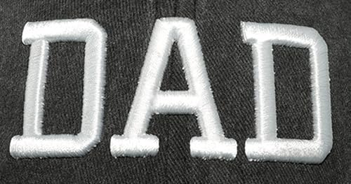 Image of Mom and Dad Hats Fathers Day Dad Mom Gifts Hat Embroidered Adjustable Baseball Caps Gift for Couples Parents