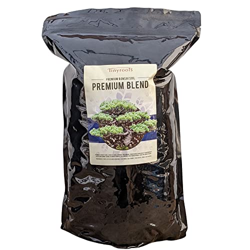 Bonsai Outlet Premium Bonsai Soil - Tinyroots 2.5 Gallon Bag of Soil Blend for Finished Bonsai...