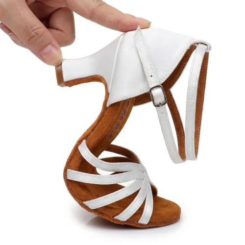 Image of MSMAX Women's Practice Ballroom Dancing Shoes Indoor Performance Latin Dance Shoes for Woman