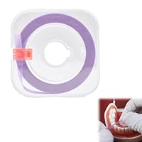 Zahn Polierstreifen,Zahn Polier Interdental Schleifwerkzeug,Kunststoff Zahn Interdental Schleifwerkzeug,Werkzeuge zur Zahnreinigung,Zahnaufhellungswerkzeuge,Polierstreifen 50um Lila 4mmx6m Tokaneit