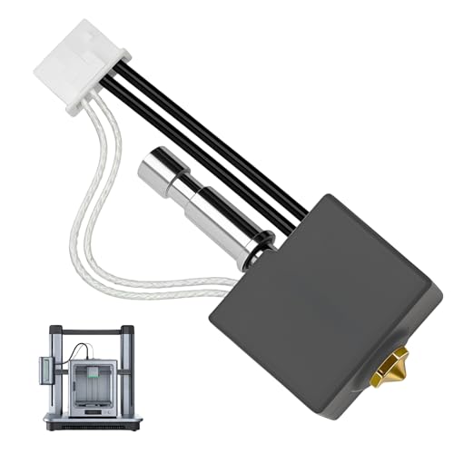 Kobra S1/S1 Combo 3D Drucker Hotend 0.4mm Quick Swap Messing Düse, Extruder Hotend Thermister Heatbreak Kompatibel mit ANYCUBIC Kobra S1/ S1 Combo 3D Drucker