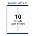 Avery Printable Shipping Labels with Sure Feed, 2