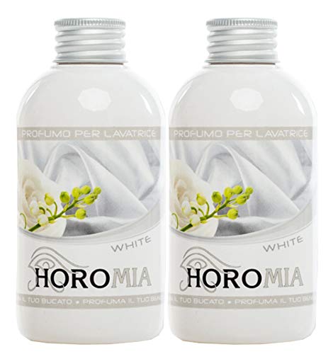 Horomia Cubex Professional White - Esencia perfumada para la Colada (2 Unidades de 500 ml)