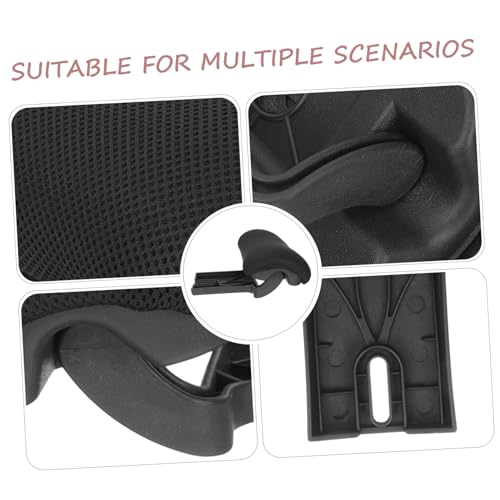 Oreiller ergonomique cervical et appui-tête réglable pour fauteuil de bureau