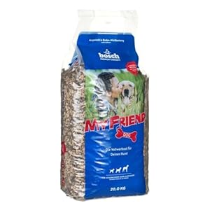 bosch My Friend Kroketten | Hundefutter für ausgewachsene Hunde aller Rassen | 20 kg