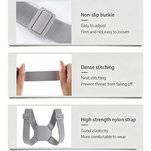 Corrector de postura inteligente SpineBuzz pack de 2 unidades con sensor para hombros y espalda 3