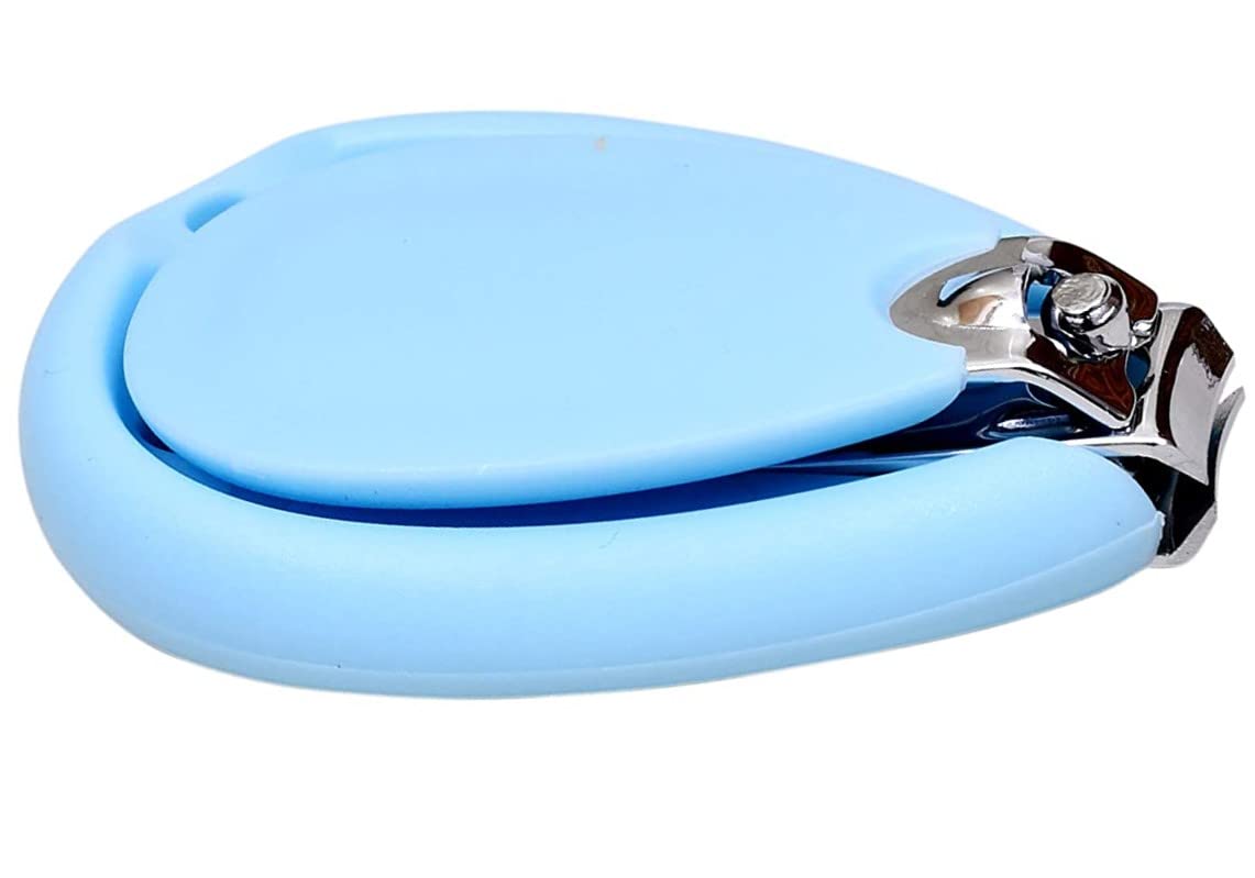 HUF & NUF Baby Safety Nail Cutter Clipper Pedicure Manicure Care for Babies (Blue Oval)-picture-10