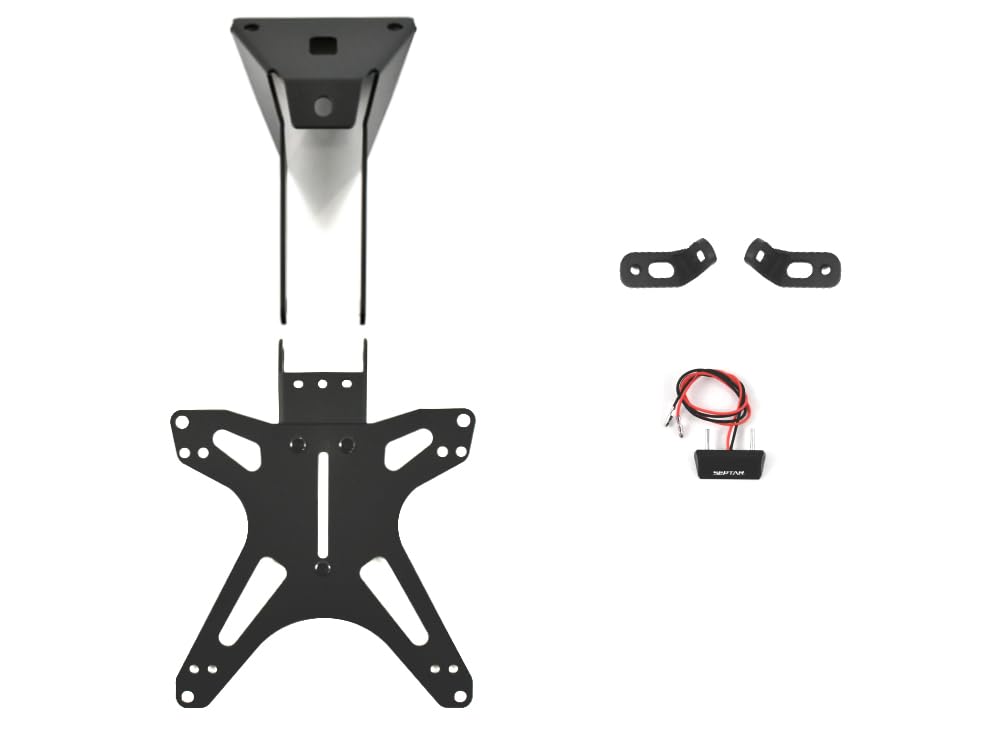 PORTATARGA SPORTIVO REGOLABILE per APRILIA RS 457 2024-2026 per frecce originali | SEPTAR