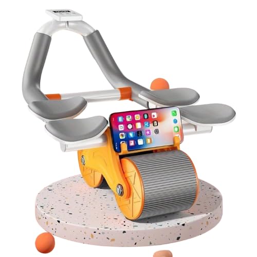 HOMAXA AB Roller Set with Smart Timer & Mobile Holder – 2-in-1 ...