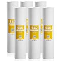 Max Water 5 Micron 20 x 4.5 Sediment Filter 20 inch Whole House BB Water Filteration System Replacement Compatible Cartridge DGD-5005-20, FP25B, AP810-6, FPMB5-20, P5-20, 155358-43, 6 Pack