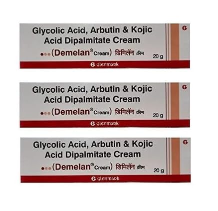 Demela-n - Tube of 20 gm Cream Pack of 3