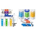 Express Water 10 Stage Reverse Osmosis Alkaline Water Filtration System - Under Sink Water & – 3 Year Reverse Osmosis System Replacement Filter Set – 23 Filters with 50 GPD RO