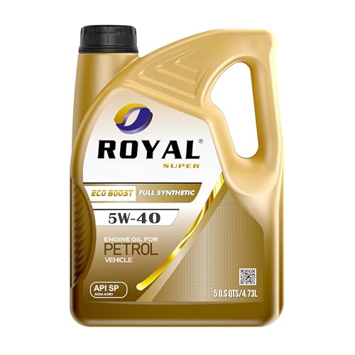 Aceite de motor sintético 5W-40 para vehículos a gasolina 5 US Quart miniatura 1