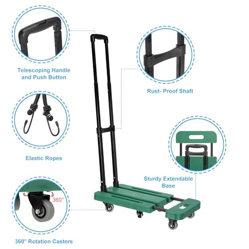 Carretilla plegable PATIKIL con capacidad 440 lb miniatura 3