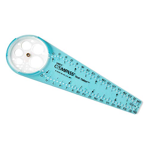 Hand2Mind 75675 Safe-T Math Compass, 10 Inch Blue Compass thumb #2