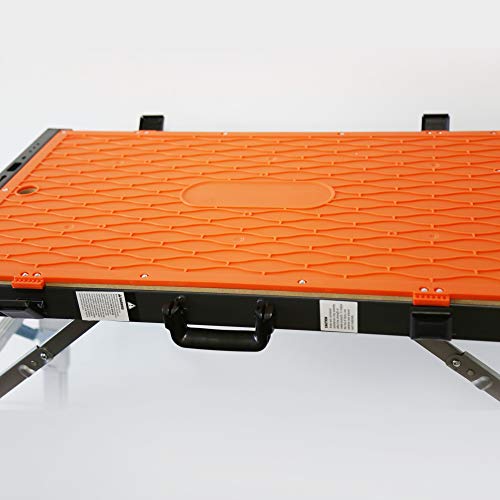 WINTOOLS 4-in-1 Multi-Function Portable Folding Workbench/Scaffold Platform/Creeper Carrier/Hand Truck - Image 9