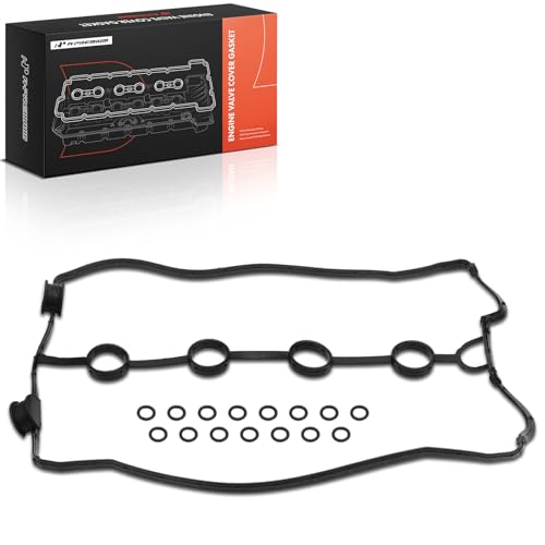 A-Premium Engine Valve Cover Gasket Set Compatible with Chevrolet Aveo 2004-2008, Aveo5 2006-2008 & Daewoo Lanos 2002 & Pontiac Wave 2005-2008, Wave5 2005-2007, 1.6L
