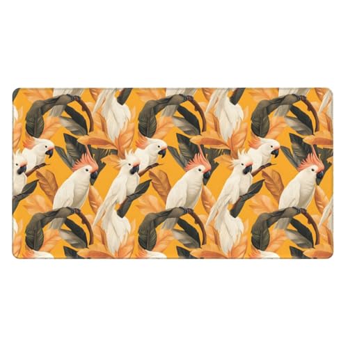 Tapis de souris grand format aux finitions cousues