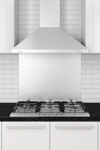 Ancona An-1181 Wpp436 36" Wall-Mounted Classic Pyramid Style Convertible Range Hood In Stainless Steel #TOP6