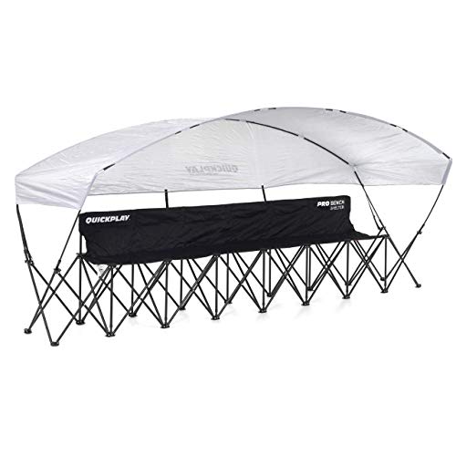QUICKPLAY 6 Seat Camping Chair with Shelter | Perfect for Family Camping and Sports Team