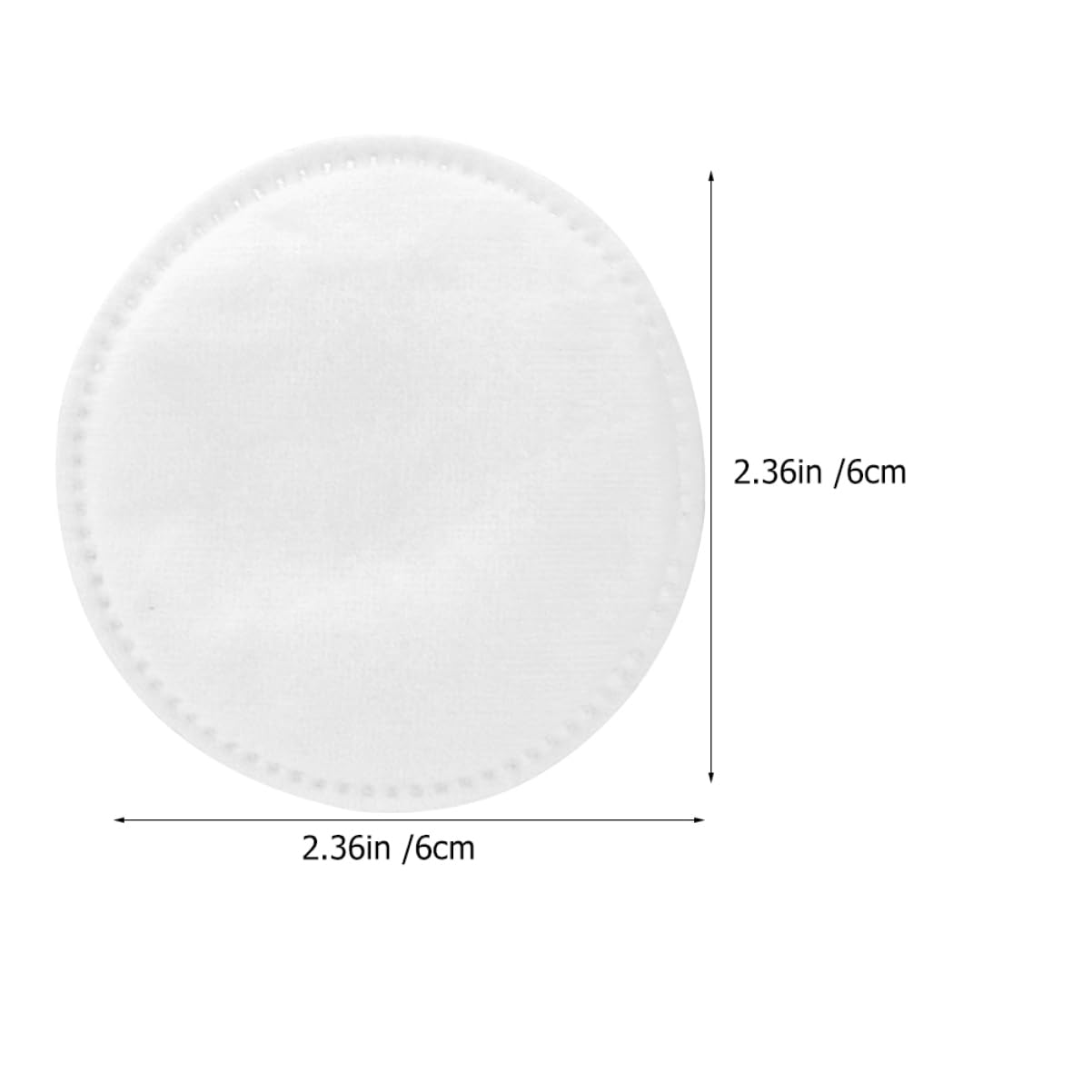 Healeved Travel-Friendly Makeup Remover Pads 100pcs Disposable Pads for Face Cleansing