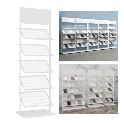 Support d'échantillons de carrelage compact pour organiser les dalles de chantier