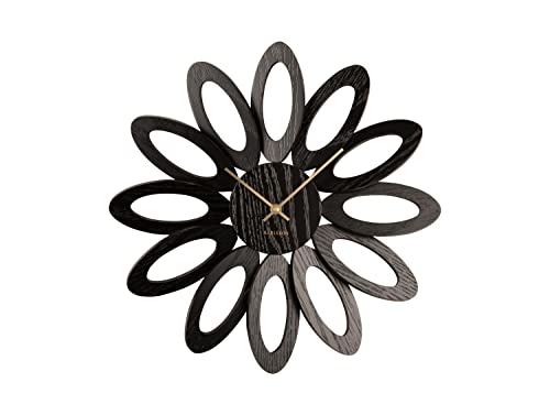 Karlsson Wall Clock 'FIORE' Black 40cm (KA5891BK)
