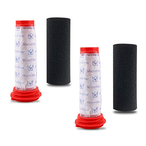 FHzytg 4 filtri lavabili per Bosch Athlet Broom